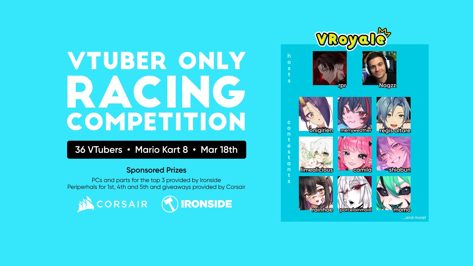 VRoyale V-Tuber Only Racing Competition