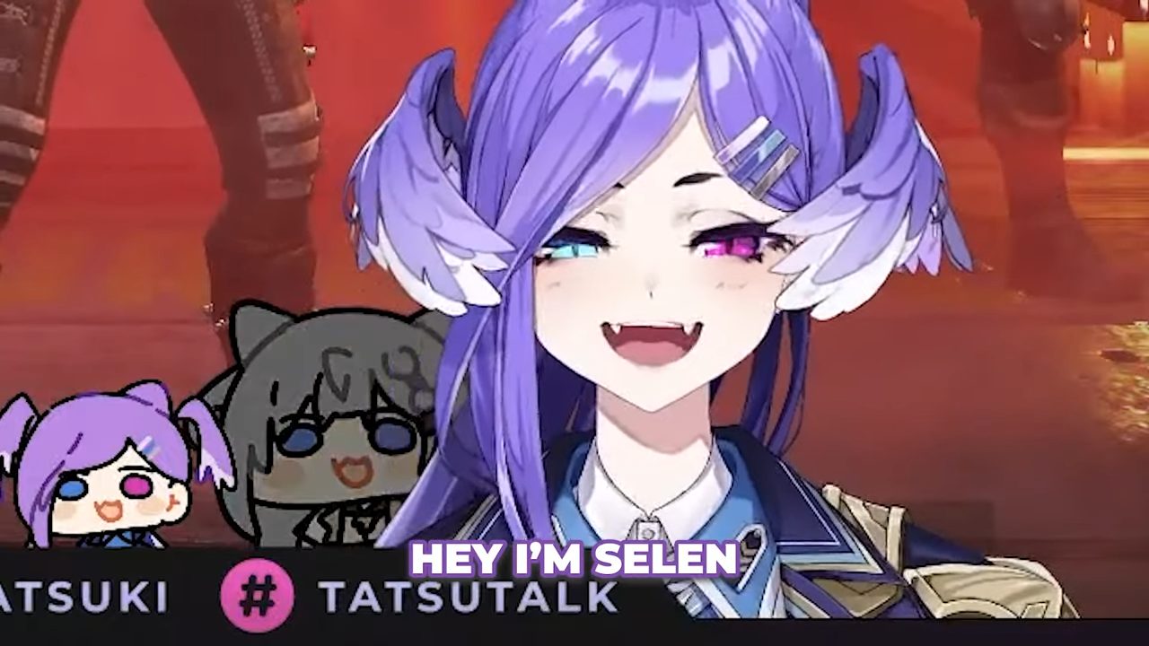Selen Tatsuki Apex Legends collab with hololive ID's Kureiji Ollie and Vestia Zeta - clip courtesy of Zero Kanao Ch. (https://youtube.com/@ZeroKanaoCh)